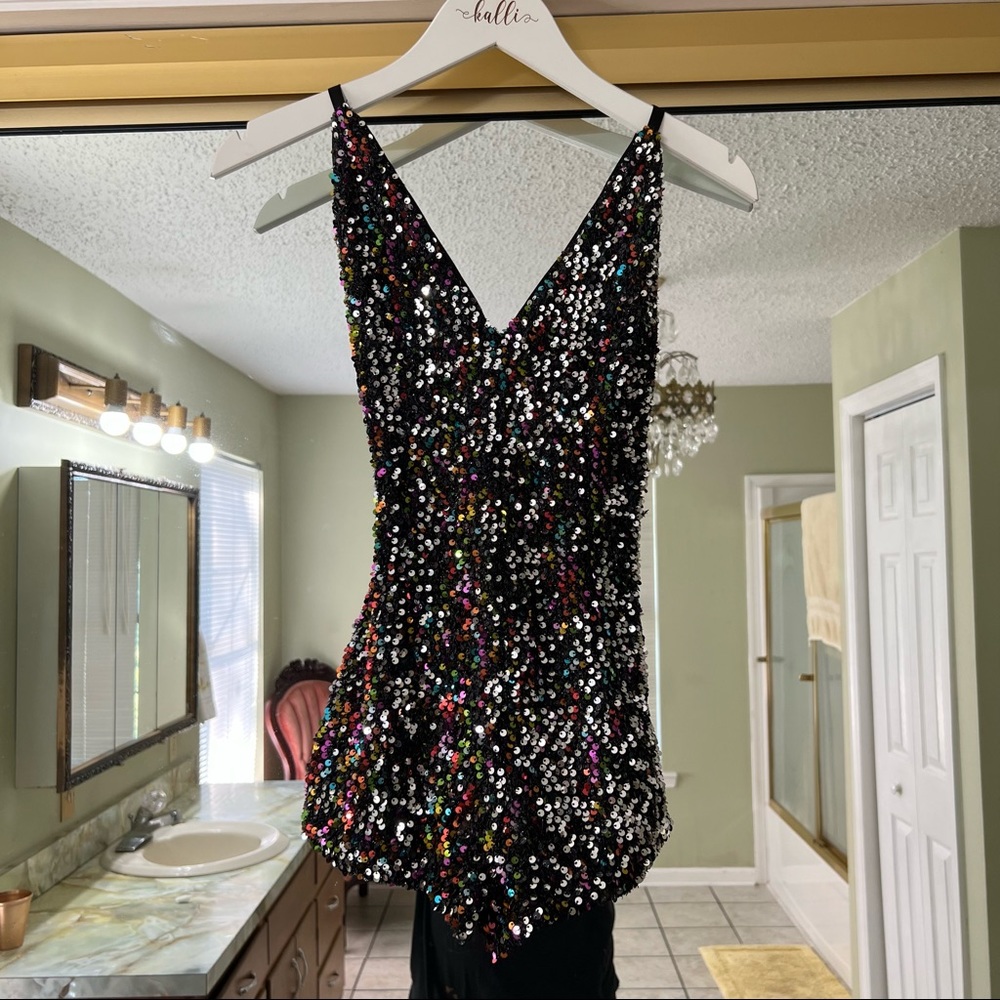 Forever 21 sequin romper